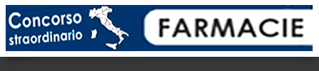 Concorso Straordinario FARMACIE